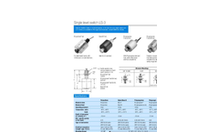 Gems - Model LS-1700 - Single-Point Level Switch - Brochure