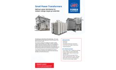 Small Power Transformers - Brochure