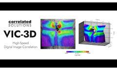 High Speed Ballistic Impact, Digital Image Correlation, & Data Visualization with Iris - Video