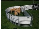 Shepherdsmate - Sheep Forcing Pen with Swing and Slide Gate