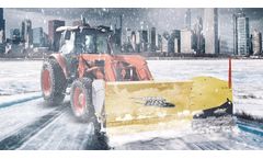 Metal Pless - Model AgriMaxx - Snow Plow with Hydraulic Wings and Angle
