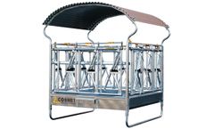 Cosnet - Model RTC II - Self-Locking Yoke Hay Rack