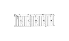 Cosnet - Comfort SRS Headlock Panel 4 m/5 Spaces