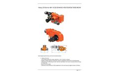 Eburn - Model MH 10/20/30/40/60 /450/550/850/1000S/MS/M - Heavy Oil Burner - Brochure