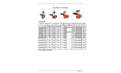 Eburn - Model M Series - Two-Stage Gas Burner  - Brochure