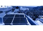 Model Landblock 15 Degree - Ballasted Solar Supports