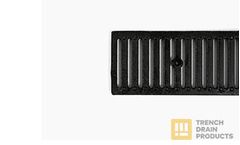 Swiftdrain - Model D600 - 6” Wide Heavy Duty Trench Drain Grate