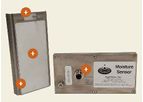 AgriChem - Model FP-32C - Flush Mounted On-Line Moisture Sensor for Granular Materials