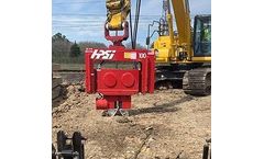 HPSI Excavator - Model 100 - Vibratory Hammer