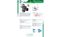 BKV Valve - Model GP90EFV - 90 Degree Electric Float Level Control Valve - Brochure