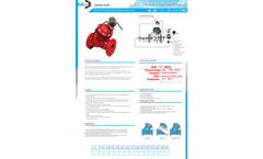 BKV Valve - Model YF16BDEK - Solenoid-Controlled Pressure Reducing Control Valve - Brochure