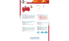 BKV Valve - Model GF10EFV - Electric Float Level Control Valve - Brochure