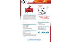 BKV Valve - Model GF16YMP - Booster Pump Control Valve  - Brochure