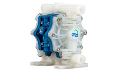FTI Air - Model FT025 - ¼”/6 mm Non-Metallic Air Operated Double Diaphragm Pump