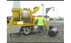 Parker / Phoenix RoadStar Mini Mobile Asphalt Patching Plant Setup & Operation - Video