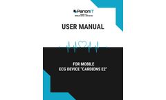 PanonIT - Model CardioNS E2 - 12-Channel ECG Device - Manual
