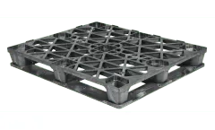 TranPak - Model Corona + Base 48x40  - Stackable Plastic Pallet