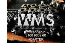WMS Atlas Copco - Model 3100 9652 00 - Rock Drill Adapter Replacement Part