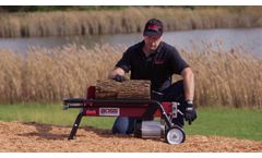 BOSS 7 Ton Electric Log Splitter - Video