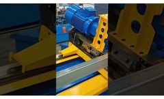 Square pipe making line - Video