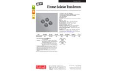 Ethernet Isolation Transformers - Brochure