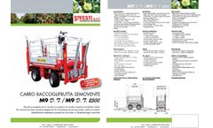 Festi - Model M9DT30 - Self-Propelled Orchard Platform - Brochure