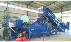 Flexus - Model Breeze Mini - Integrated MSW Baling and Wrapping System