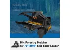 FASTVO - Fastvo Disc Forestry Mulcher for Skid Steers