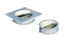 Sentemak - Model VFF - Silo Closure Butterfly Valves for Dry Material Processing