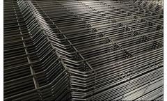 Curved Welded Wire Mesh Fence