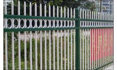 Single Pointed Palisade Fence