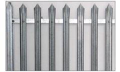 Tripline Palisade - Galvanized Steel Palisade Security Fence