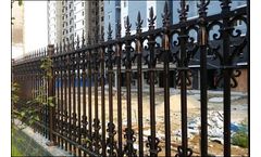Tripline Palisade - Wrought Iron Palisade Fence Panels and Gates
