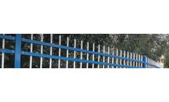 Tripline Palisade - Palisade Curved Security Fence Panels