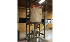 FormPak - Model BagFlo 500-FL - Fork Truck Loaded Bulk Bag Unloader