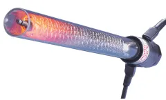 Convectronics - 1850W 240V Open Quartz Flameless Electric Air Heater