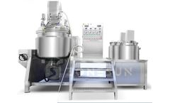 ZONESUN - Model ZS-EM300 - Vacuum Mixing Emulsifying Machine