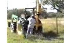Fence Post Driver - Model 40 - Video