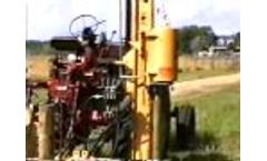 Fence Post Driver - Model 80. - Video