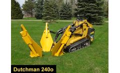 Dutchman - Model 240i & 240o - 22° Truncated Tree Spade for Wide Root Balls