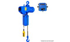 ACI Hoist - Model NECHM-00526 - 1/4 Ton, 26 FPM, 3 Phase Single Brake Electric Chain Hoist with Motorized Trolley