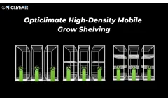 OptiClimate - High-Density Mobile Grow Shelving for Vertical Farming