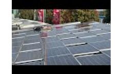WESTRONG CLEAN Solar panel cleaning robot model BQ1000 - Video