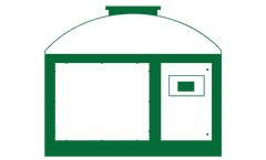 EcoRich - Rapido Rotary Composter for Commercial Use