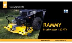 Rammy Brush cutter 120 ATV PRO 2021 - Video