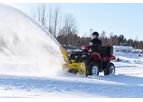 Rammy - Model 120 ATV - Rammy Snowblower for Efficient ATV Snow Removal