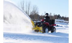 Rammy - Model 120 ATV - Rammy Snowblower for Efficient ATV Snow Removal
