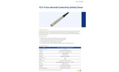Y521-A 4 Electrical Conductivity Sensor - Brochure