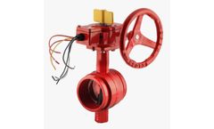 Nordic Valves - Model DN50-DN300 - Butterfly Valve with Supervisory Switch for Fire Systems