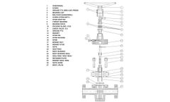 TSI - Model IW F & FC Manual  - Gate Valve Parts